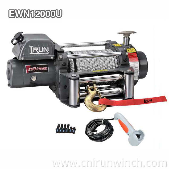 12000 lb Heavy Duty Electric Recovery Winch
